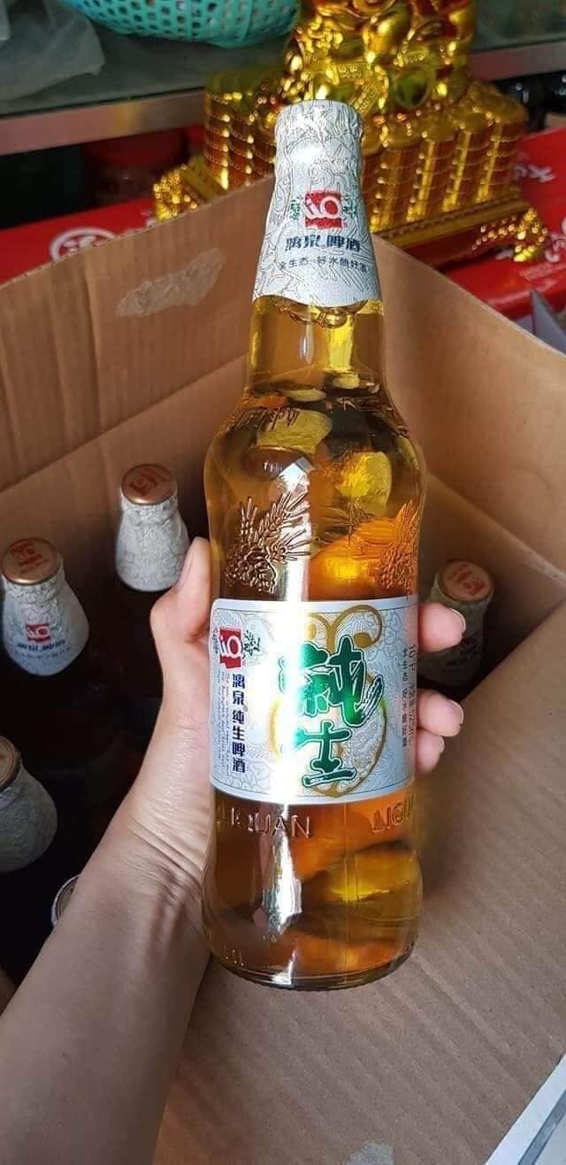 Sản xuất bia Liquan vàng